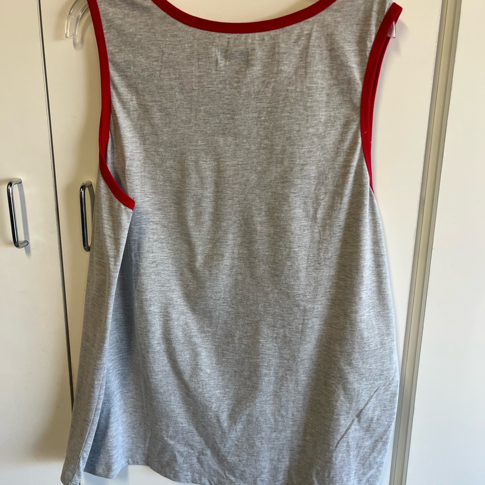 MTV. XL, grey, tank top, preowned good condition Music Television with red trim. - Picture 4 of 4